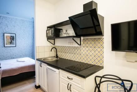 Квартира на сутки в Минске возле метро Институт Культуры кухня