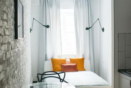 Квартира на сутки в Минске возле метро Институт Культуры спальня