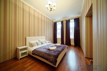 Квартира на сутки в Минске возле метро Институт Культуры спальня