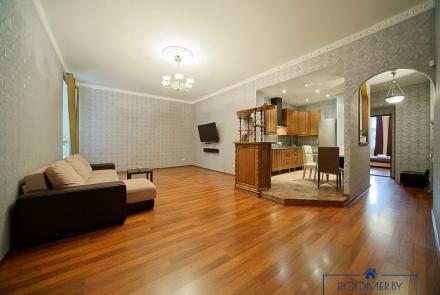 Квартира на сутки в Минске возле метро Институт Культуры гостиная
