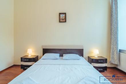 Квартира на сутки в Минске возле метро Институт Культуры спальня