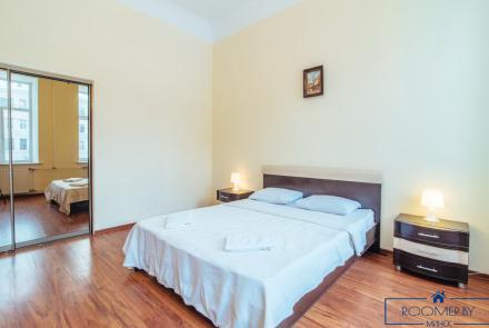 Квартира на сутки в Минске возле метро Институт Культуры спальня