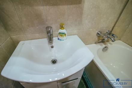 Квартира на сутки в Минске возле метро Институт Культуры ванна