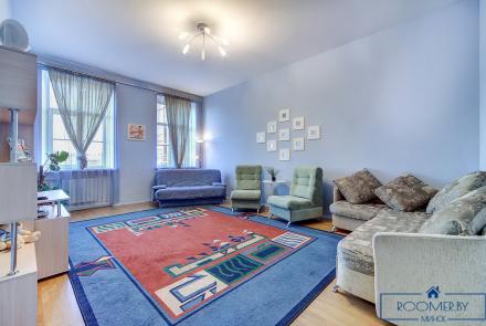 Квартира на сутки в Минске возле метро Институт Культуры гостиная