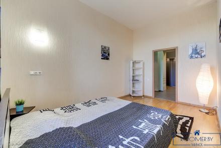 Квартира на сутки в Минске возле метро Институт Культуры спальня