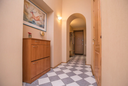 Двухкомнатная квартира на сутки Минск переулок Броневой прихожая