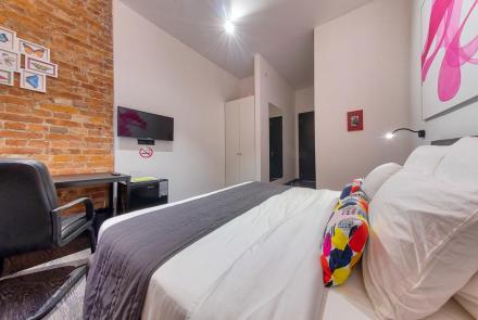 Квартира на сутки в Минске на Захарова, 40 спальня