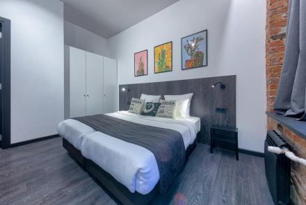 Квартира на сутки в Минске на Захарова, 40 спальня