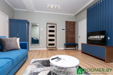 Двухкомнатная квартира в Минске на сутки Козлова, 7 гостиная