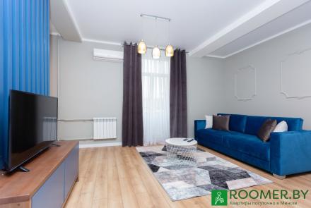 Двухкомнатная квартира в Минске на сутки Козлова, 7 гостиная