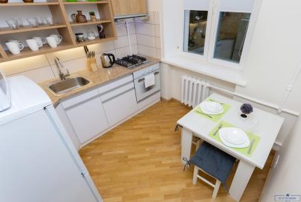 Двухкомнатная квартира в Минске на сутки Козлова, 7 кухня