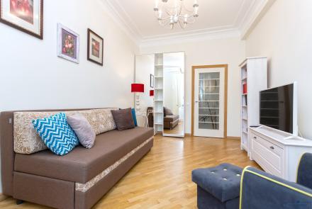 Двухкомнатная квартира в Минске на сутки Козлова, 7 гостиная