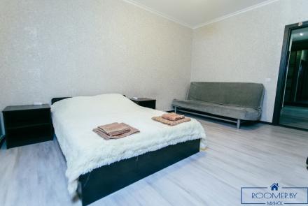 Двухкомнатная квартира на сутки в Минске Козлова спальня