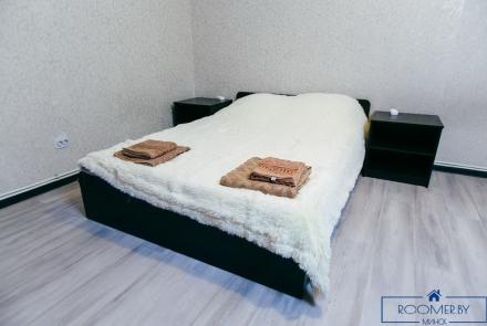 Двухкомнатная квартира на сутки в Минске Козлова спальня