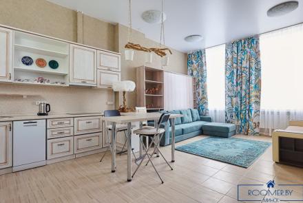 Двухкомнатная квартира на сутки в Минске Грибоедова кухня