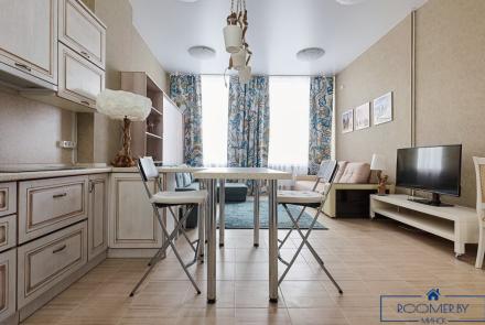 Двухкомнатная квартира на сутки в Минске Грибоедова кухня