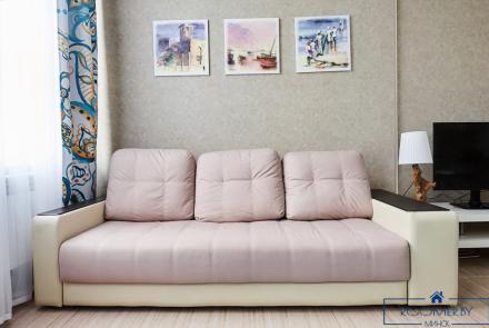 Двухкомнатная квартира на сутки в Минске Грибоедова гостиная