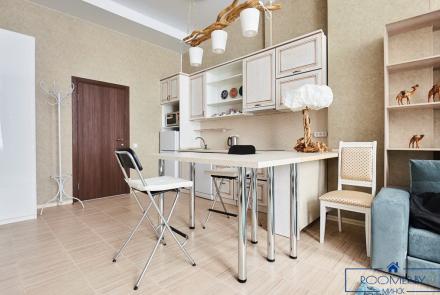 Двухкомнатная квартира на сутки в Минске Грибоедова кухня