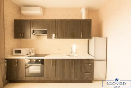 Однокомнатная квартира в Минске на сутки Захарова кухня