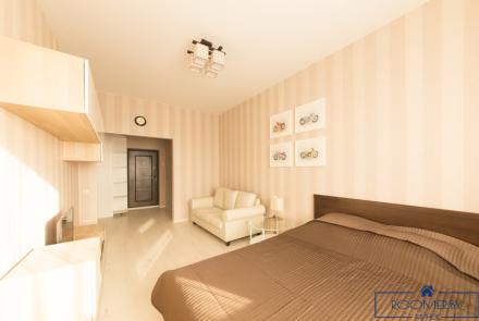 Однокомнатная квартира в Минске на сутки Захарова спальня