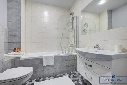 Однокомнатная квартира на сутки Минск Козлова ванна