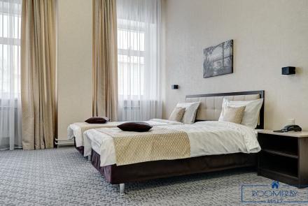 Однокомнатная квартира на сутки Минск Козлова спальня