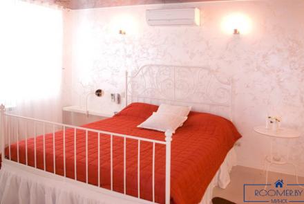 Однокомнатная квартира на сутки Минск Румянцева спальня