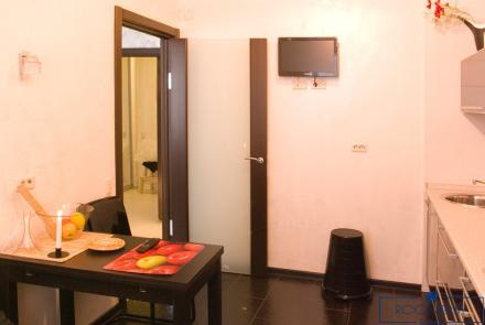 Однокомнатная квартира на сутки Минск Румянцева кухня