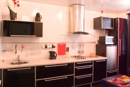 Однокомнатная квартира на сутки Минск Румянцева кухня