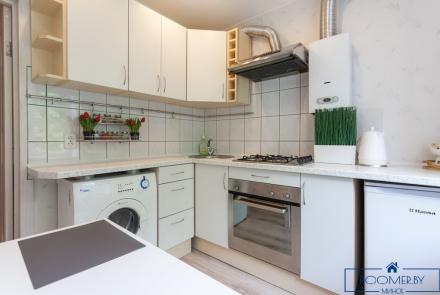 Квартира на сутки в Минске на улице Румянцева, 15 кухня