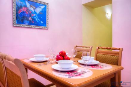 Пятикомнатная квартира на сутки Минск Румянцева кухня