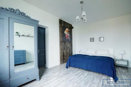 Трехкомнатная квартира в Минске на сутки Броневой спальня