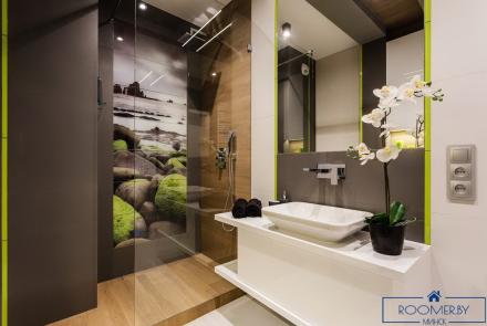 Квартира на сутки в Минске на улица Кальварийская, 16 ванная комната