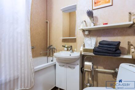 Квартира на сутки в Минске на проспекте Независимости, 58 ванная комната