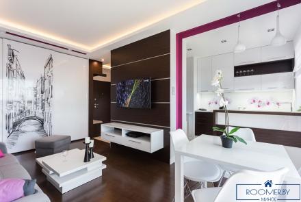 Квартира на сутки в Минске на улица Кальварийская, 16 гостиная