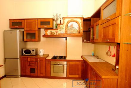 Квартира на сутки в Минске на проспекте Независимости, 87 кухня