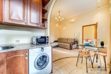 Двухкомнатная квартира на сутки Городецкая кухня