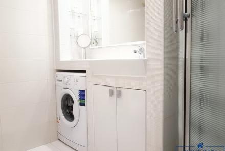 Двухкомнатная квартира на сутки в Минске на проспекте Независимости ванна