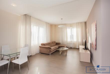 Квартира на сутки в Минске на улице Мстислава, 20 гостиная