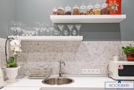 Квартира на сутки в Минске проспект Независимости, 74 кухня