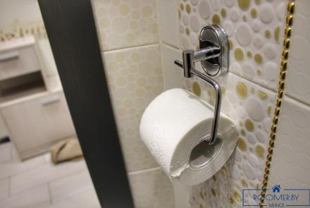 Однокомнатная квартира на сутки Городецкая санузел