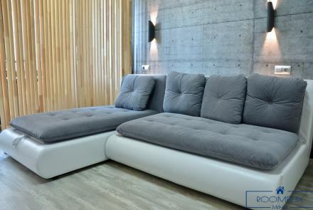 Квартира на сутки в Минске возле метро Академия наук гостиная