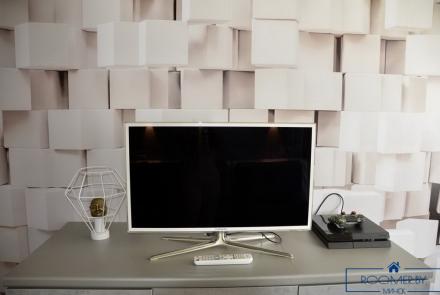 Квартира на сутки в Минске возле метро Академия наук гостиная