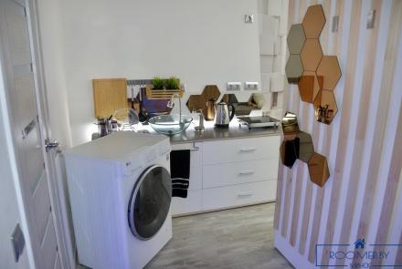 Квартира на сутки в Минске возле метро Академия наук кухня