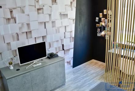 Квартира на сутки в Минске возле метро Академия наук гостиная