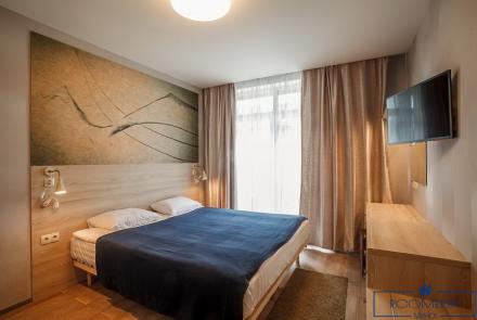 Квартира на сутки в Минске возле метро Академия Наук спальня