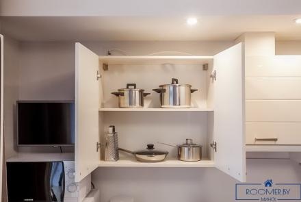 Квартира на сутки в Минске возле метро Академия Наук кухня