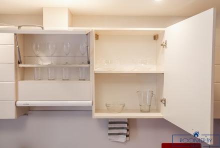 Квартира на сутки в Минске возле метро Академия Наук кухня