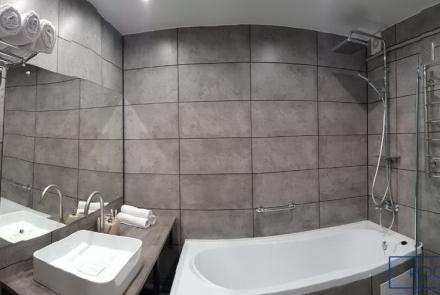 Трехкомнатная квартира на сутки Мстиславца ванна