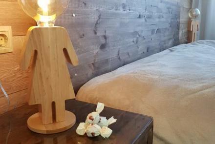 Трехкомнатная квартира на сутки Мстиславца спальня